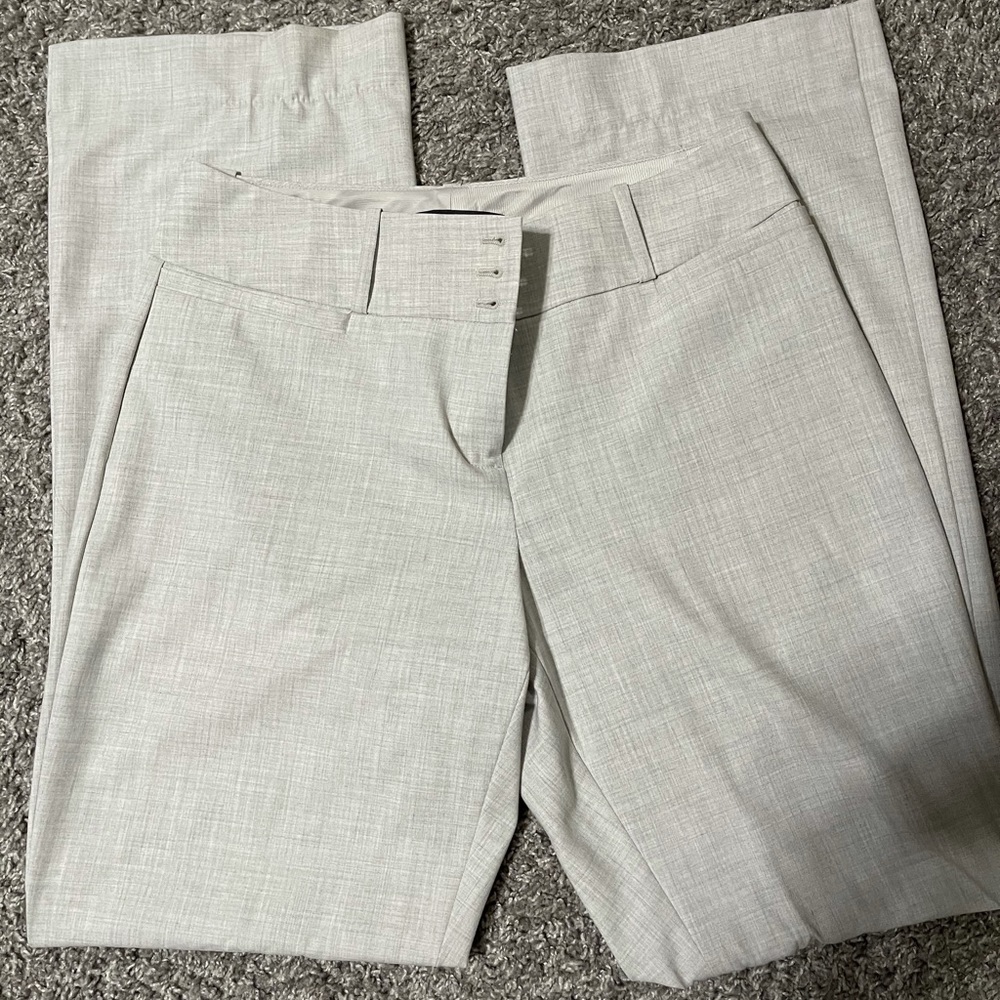 The Limited Silver gray dress pants